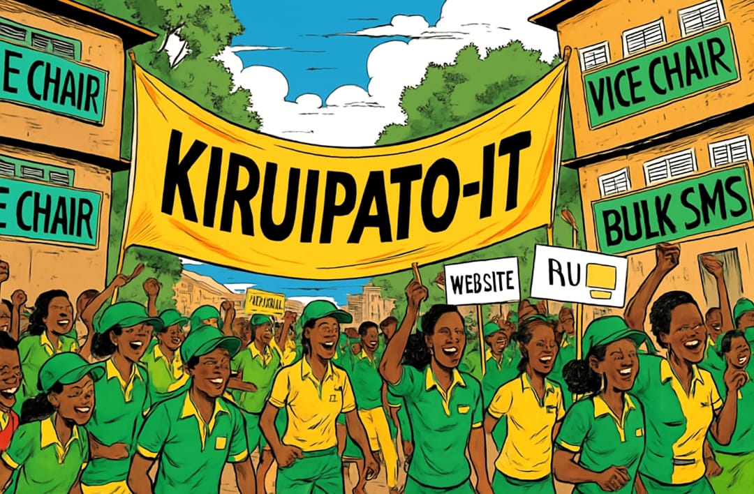 Patrick Kirui campaign banner